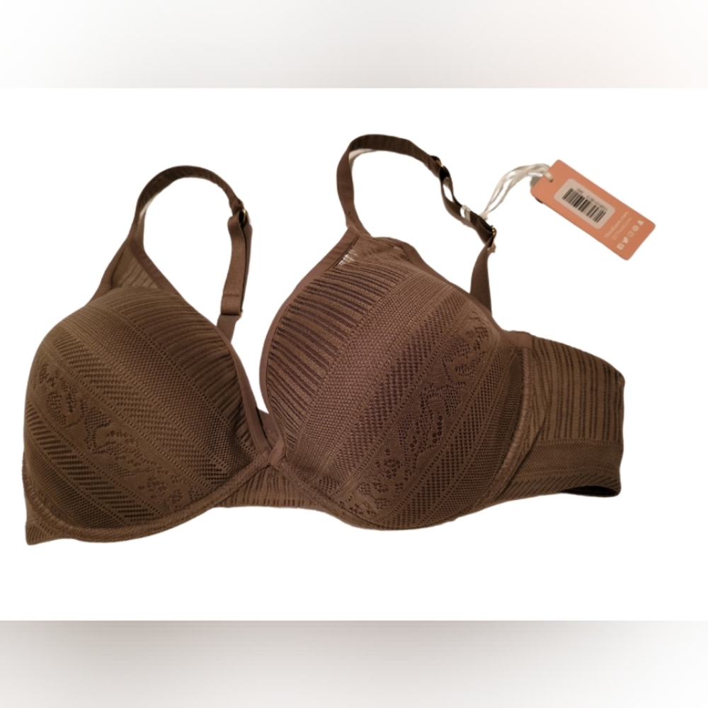 New with Tags! Thirdlove taupe full coverage bra. Size 38D